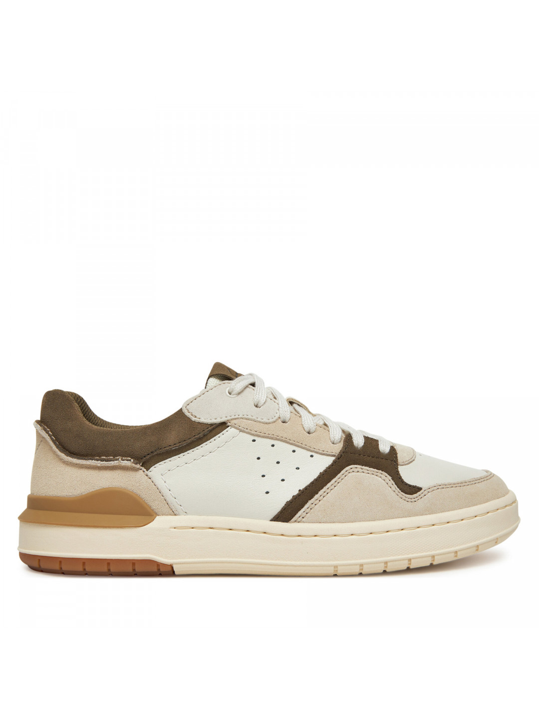 Sneakersy Clarks Courtlite2 Lo 26181287 Béžová